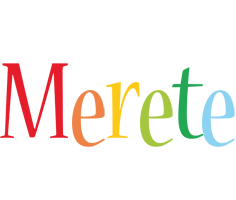 Merete birthday logo