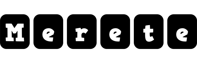 Merete box logo