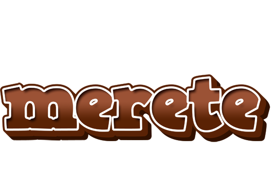 Merete brownie logo