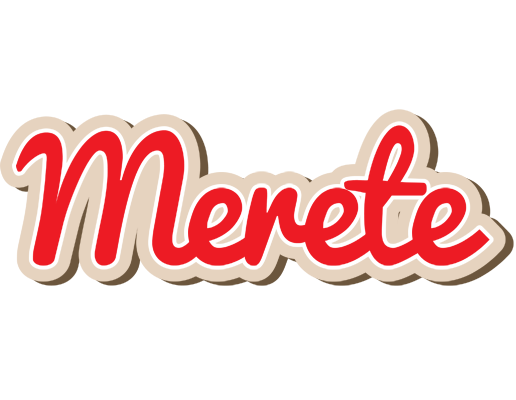 Merete chocolate logo