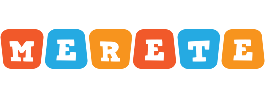 Merete comics logo