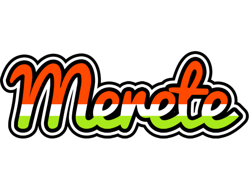 Merete exotic logo