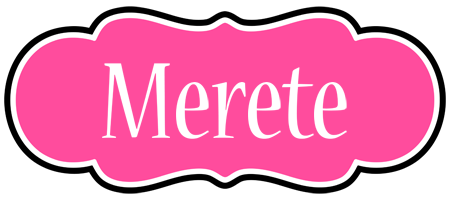 Merete invitation logo