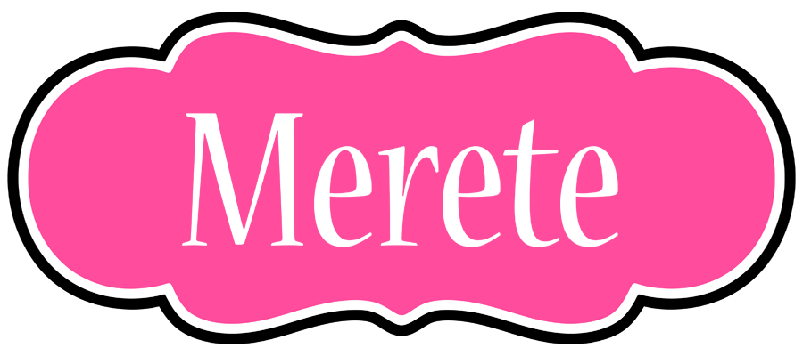 Merete invitation logo