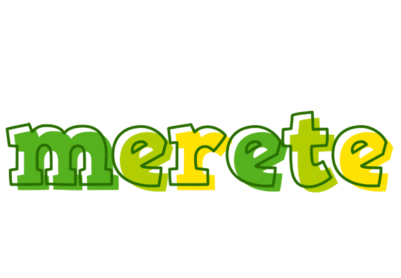 Merete juice logo