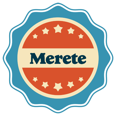 Merete labels logo
