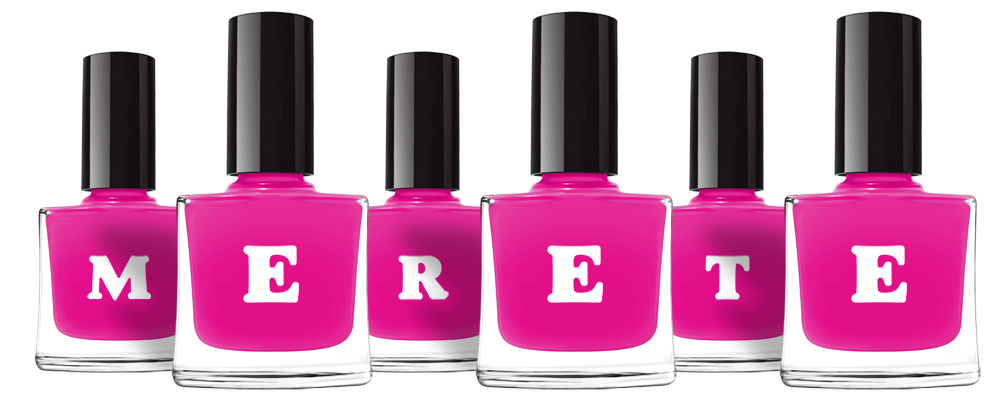 Merete nails logo
