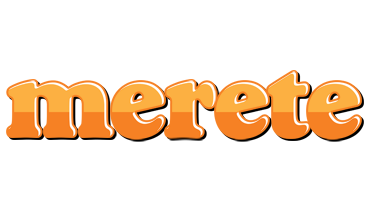 Merete orange logo
