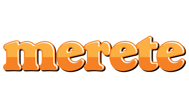 Merete orange logo