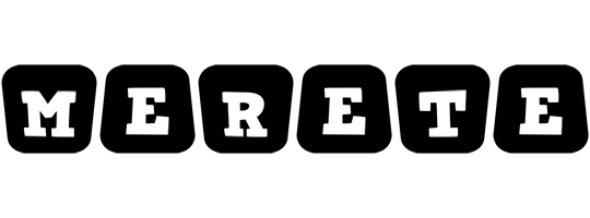 Merete racing logo
