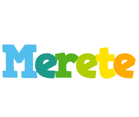 Merete rainbows logo
