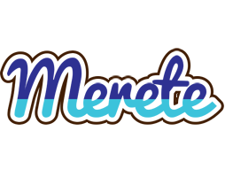 Merete raining logo