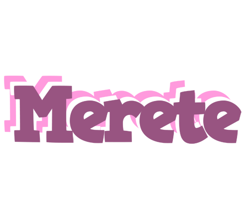 Merete relaxing logo