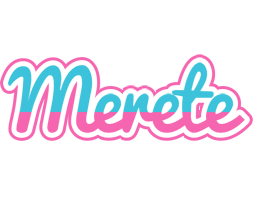 Merete woman logo