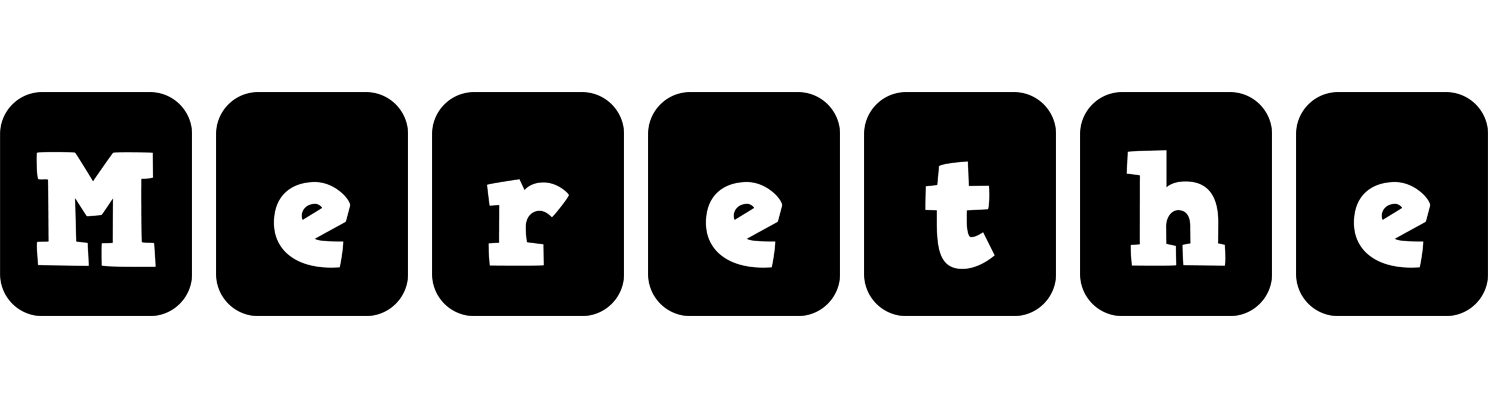 Merethe box logo