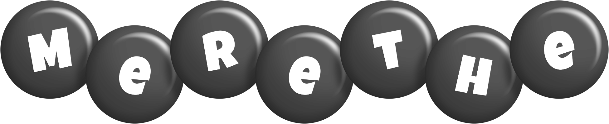 Merethe candy-black logo