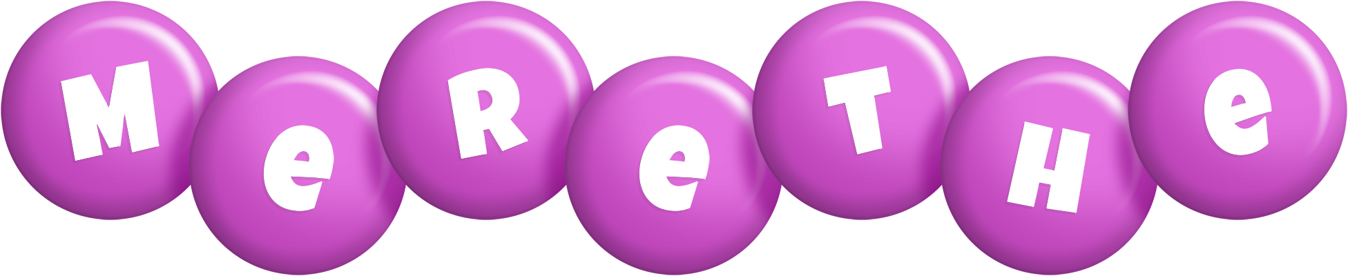 Merethe candy-purple logo