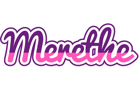 Merethe cheerful logo