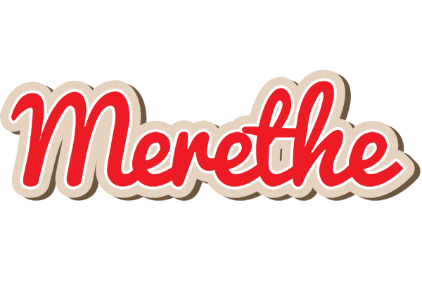 Merethe chocolate logo