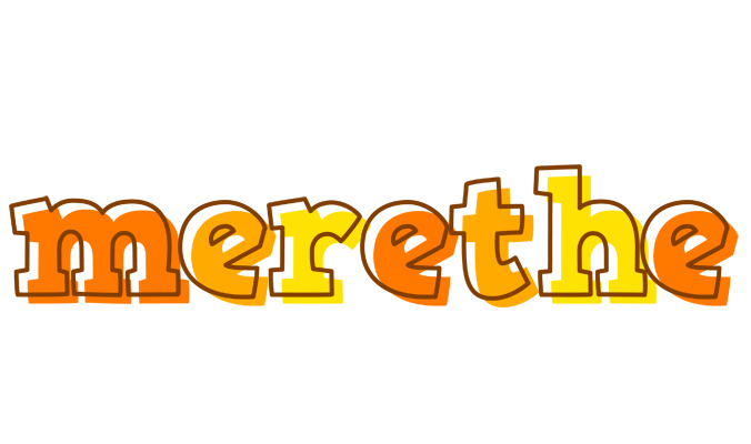 Merethe desert logo