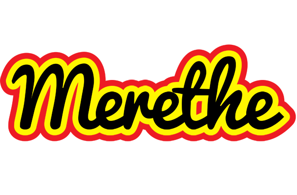 Merethe flaming logo