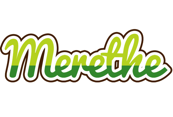Merethe golfing logo