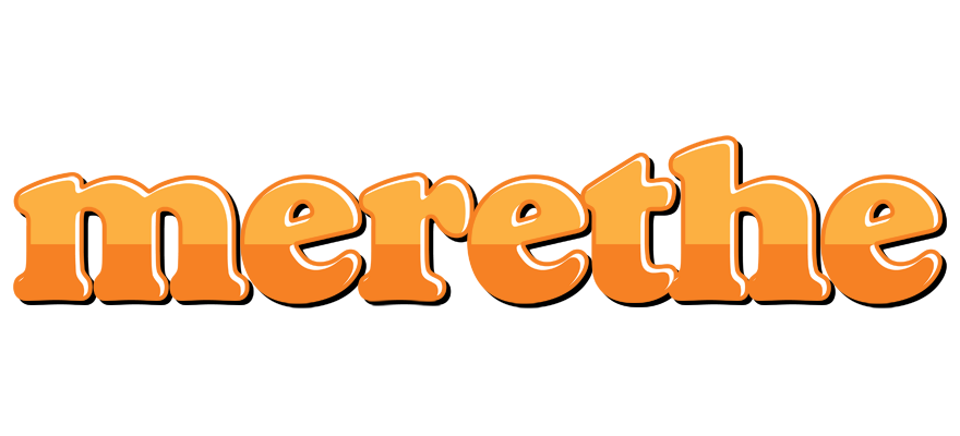 Merethe orange logo