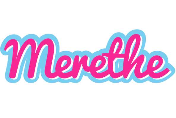 Merethe popstar logo