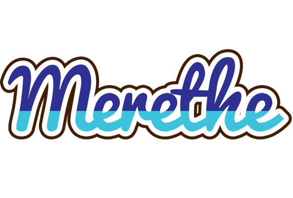 Merethe raining logo
