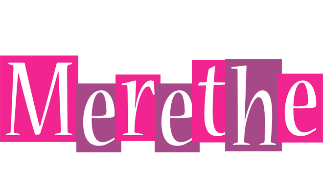 Merethe whine logo