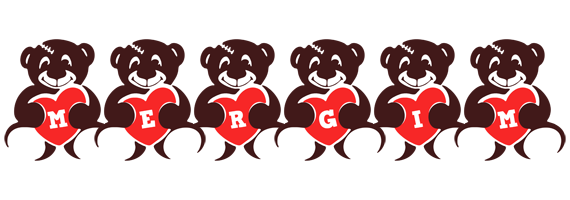 Mergim bear logo