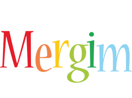 Mergim birthday logo