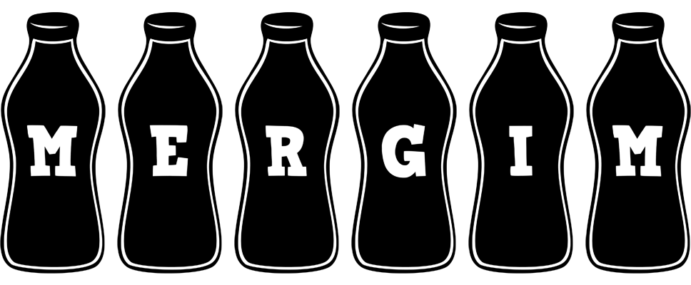 Mergim bottle logo