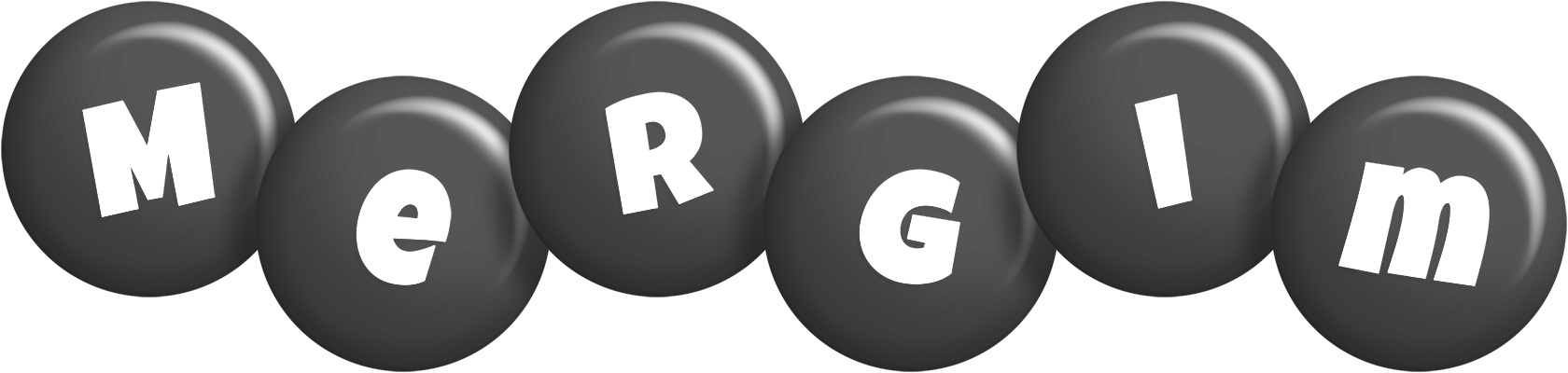 Mergim candy-black logo