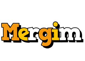Mergim cartoon logo