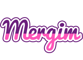 Mergim cheerful logo