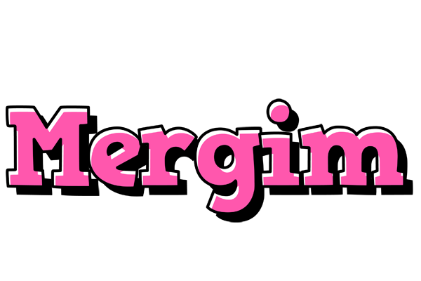 Mergim girlish logo