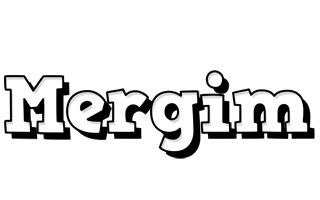 Mergim snowing logo
