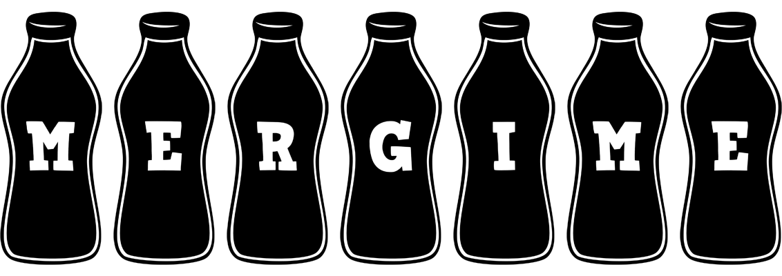 Mergime bottle logo