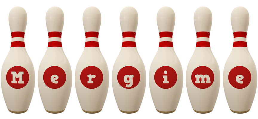 Mergime bowling-pin logo