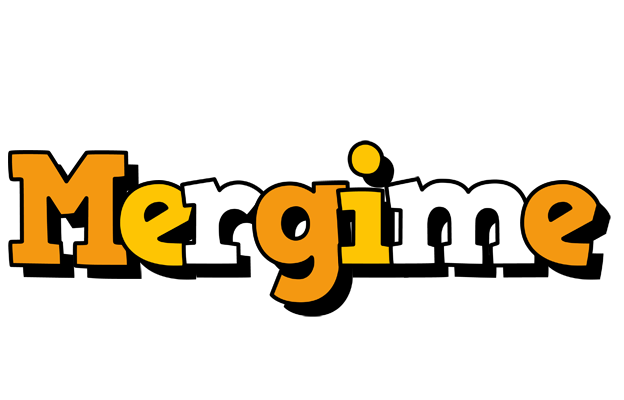 Mergime cartoon logo
