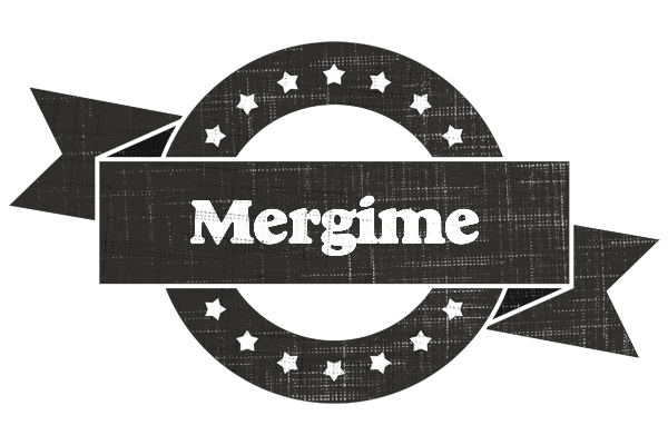 Mergime grunge logo
