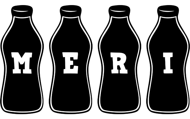 Meri bottle logo