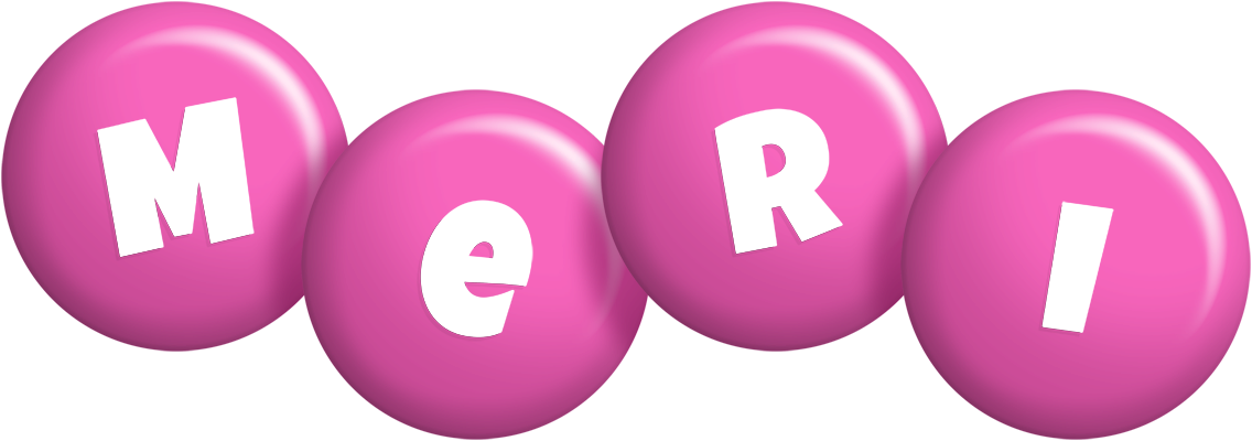 Meri candy-pink logo