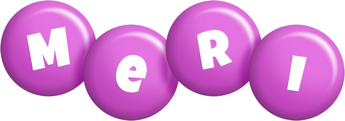 Meri candy-purple logo