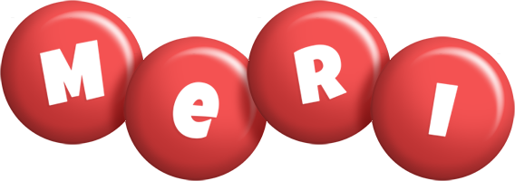 Meri candy-red logo