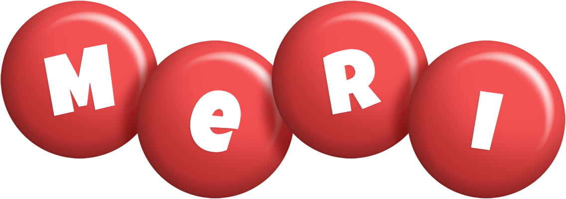 Meri candy-red logo