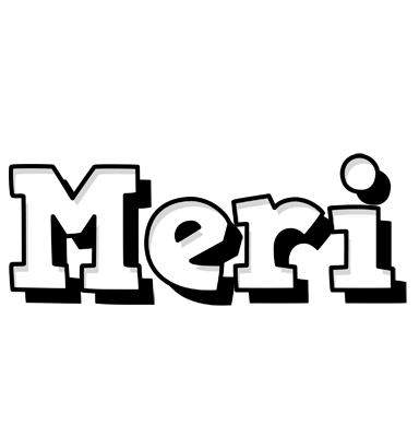 Meri snowing logo