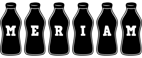 Meriam bottle logo