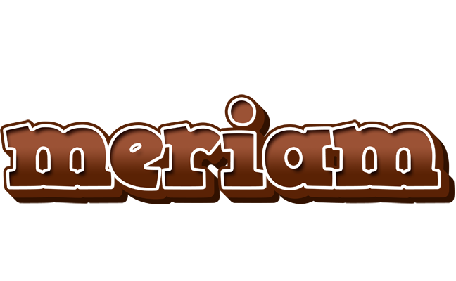 Meriam brownie logo